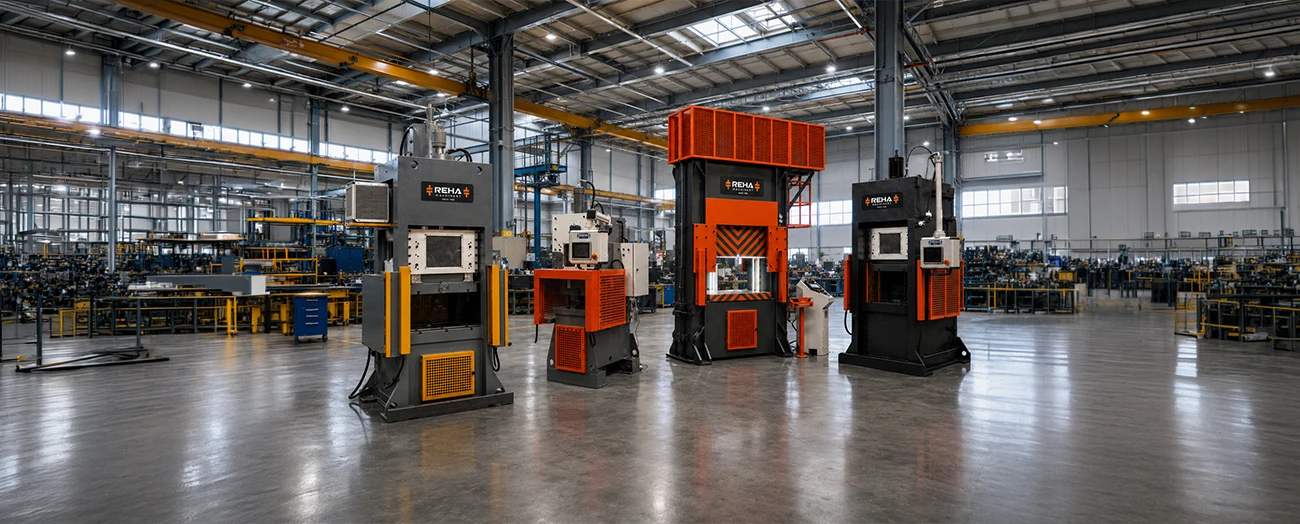 Reha Makina Sanayi - C,D,H Type Hydraulic Deep Drawing Press and  Transfer Press